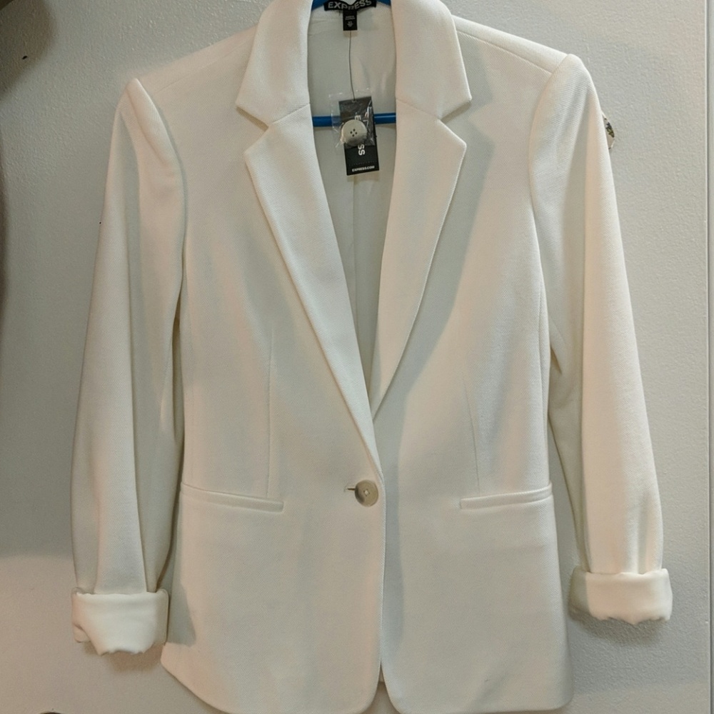 White Express Blazer